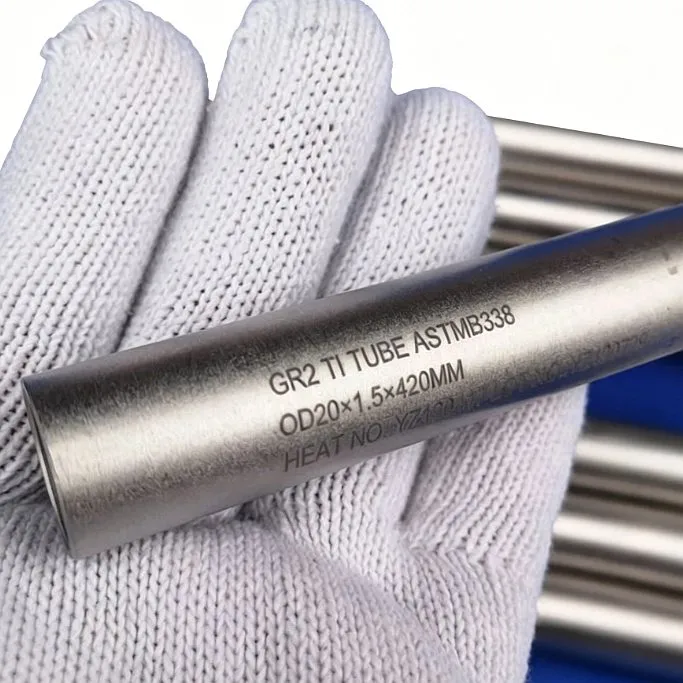 GR2 Pure Titanium Tube