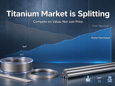 Titanium Market is Splitting: Compete on Value, Not Just Price Titanium Market is Splitting: Compete on Value, Not Just Price